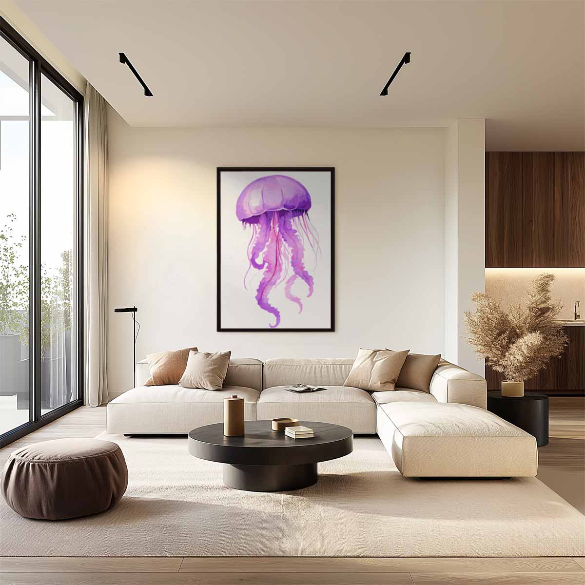 Magische Medusa Kunstwerk-canvas-dibond-plexiglas-wanddecoratie-WallArtistic