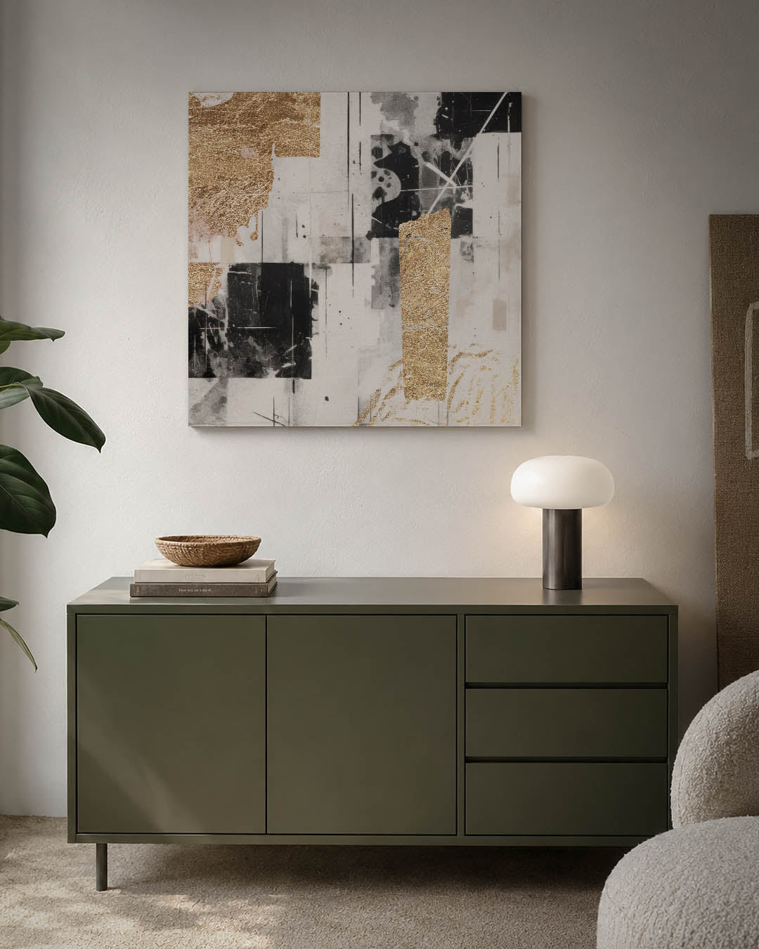 Gelaagde texturen Kunstwerk