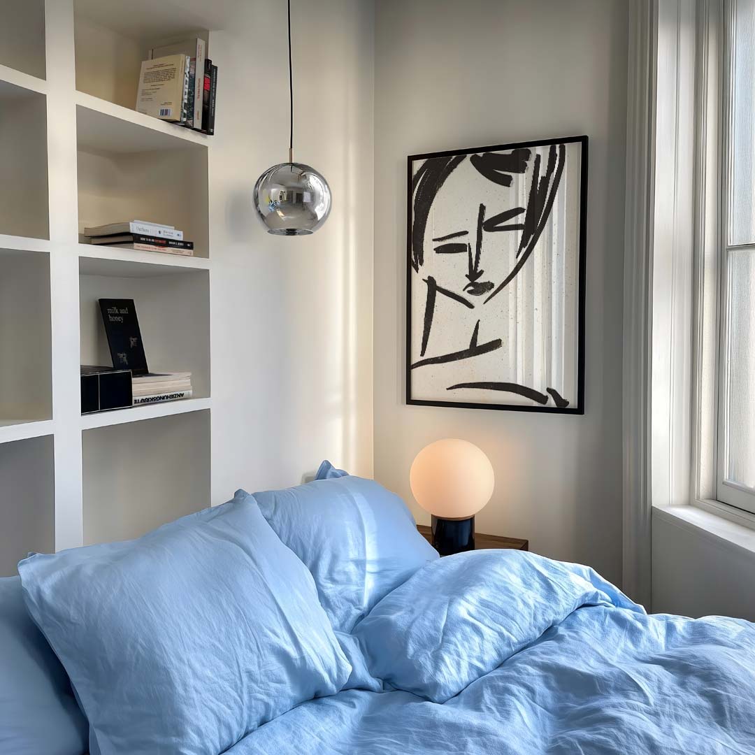 Minimalistische Portretposter-WallArtistic