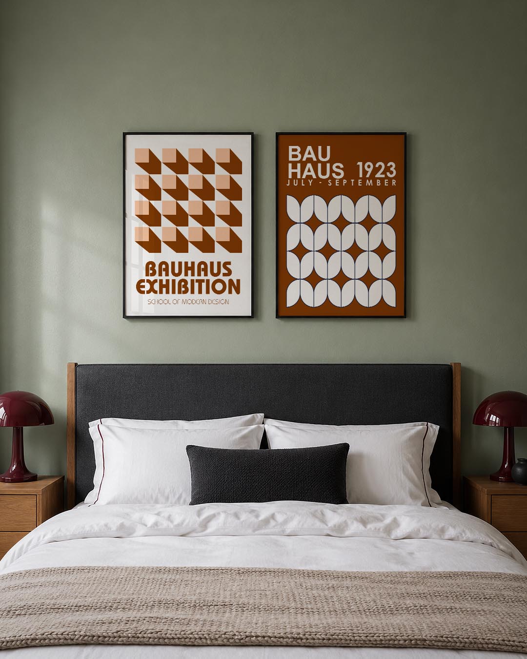 Vorm en schaduw Posterset
