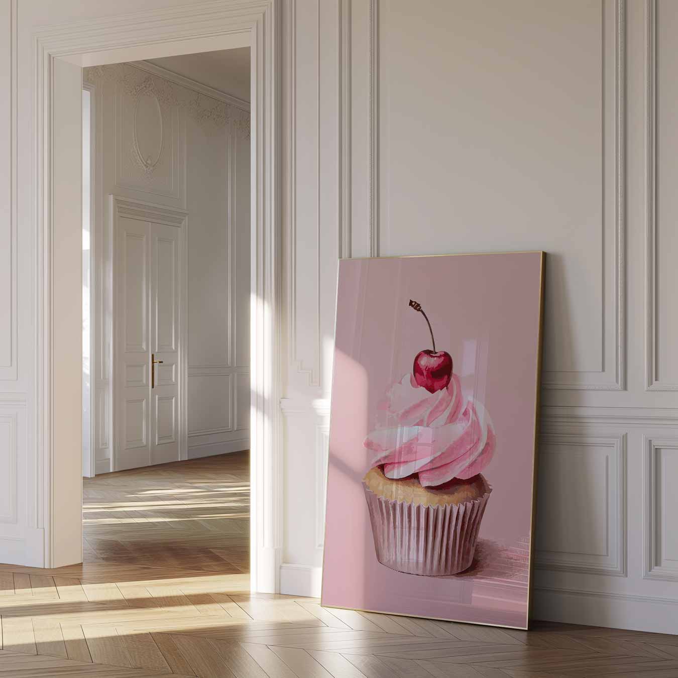 Zoete Verleiding Cupcake Poster-WallArtistic