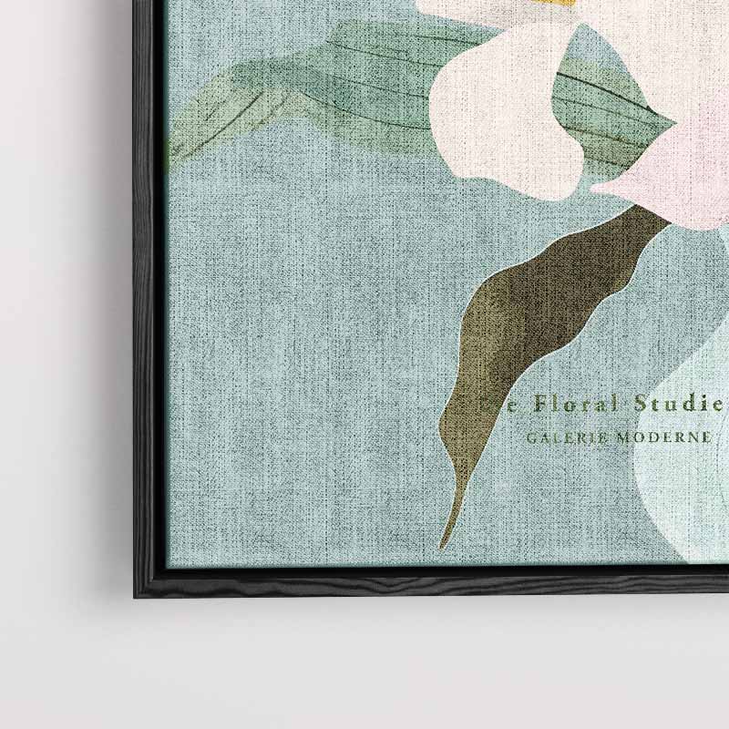 Botanique Bloemenpracht Kunstwerk-canvas-dibond-plexiglas-wanddecoratie-WallArtistic