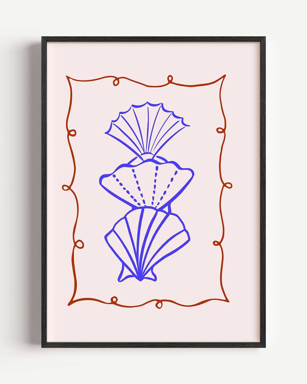 Artistieke Schelpen Poster-WallArtistic