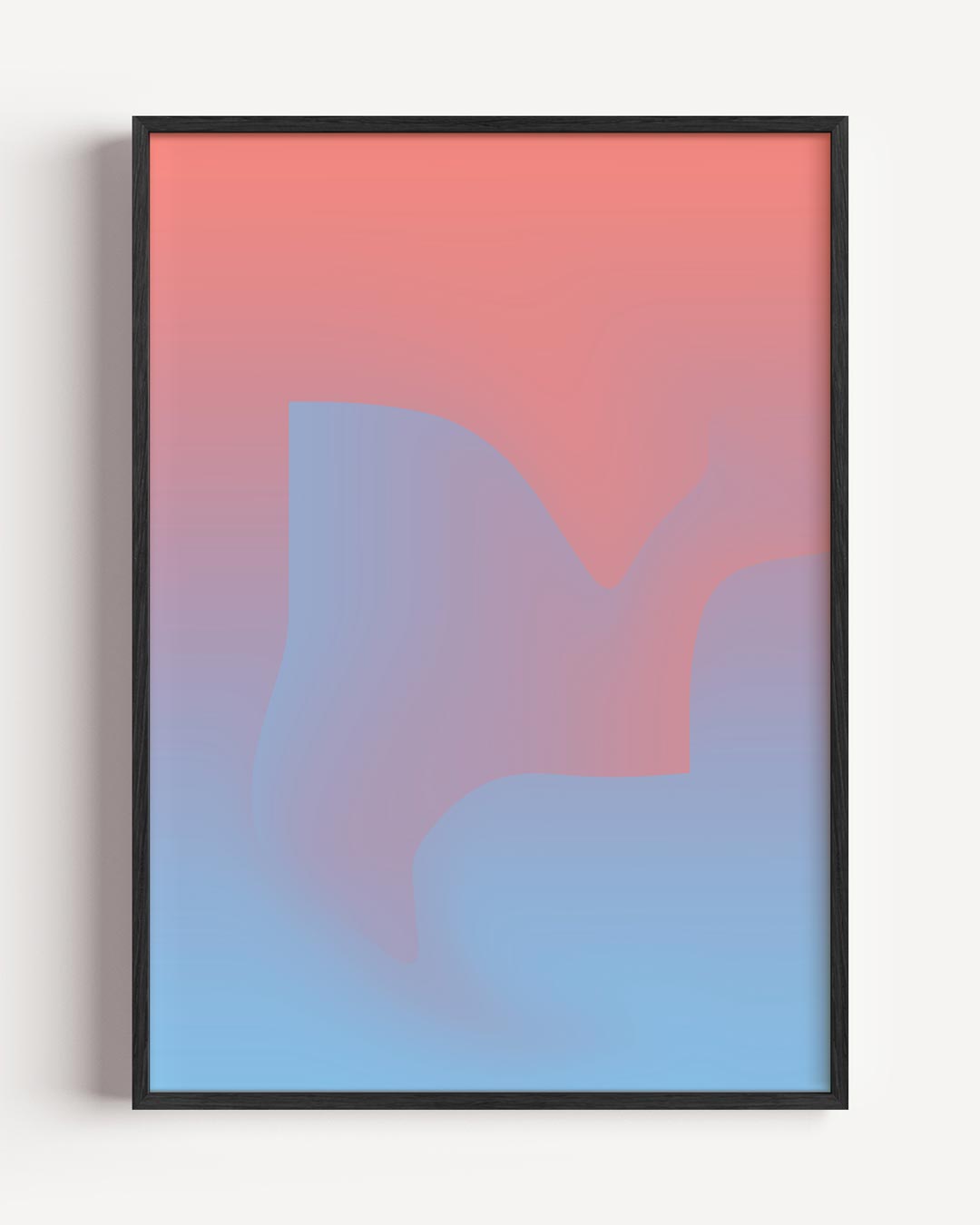 Droomachtige Pastelkleurige Abstracte Poster-WallArtistic