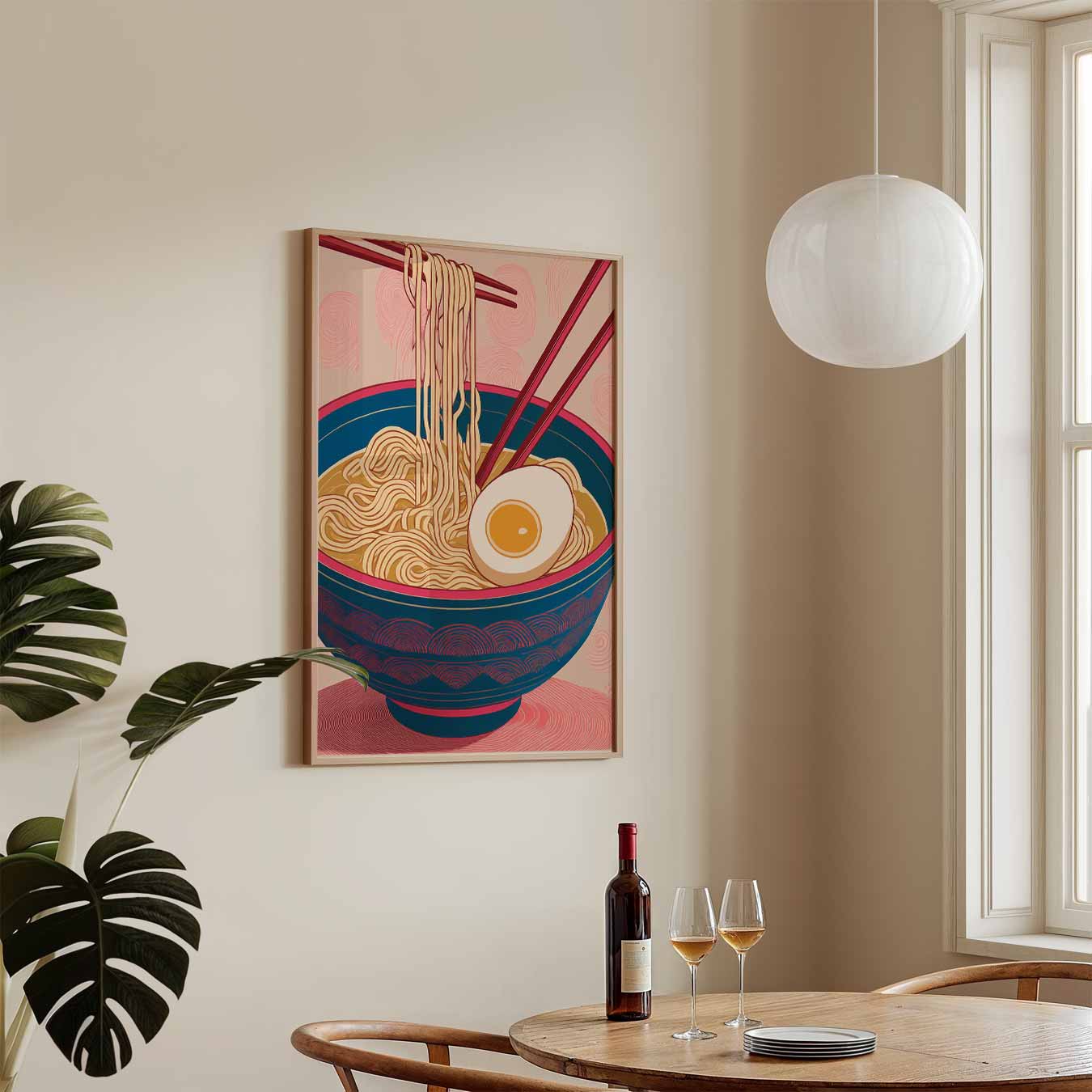 Ramen Noodles Poster-WallArtistic