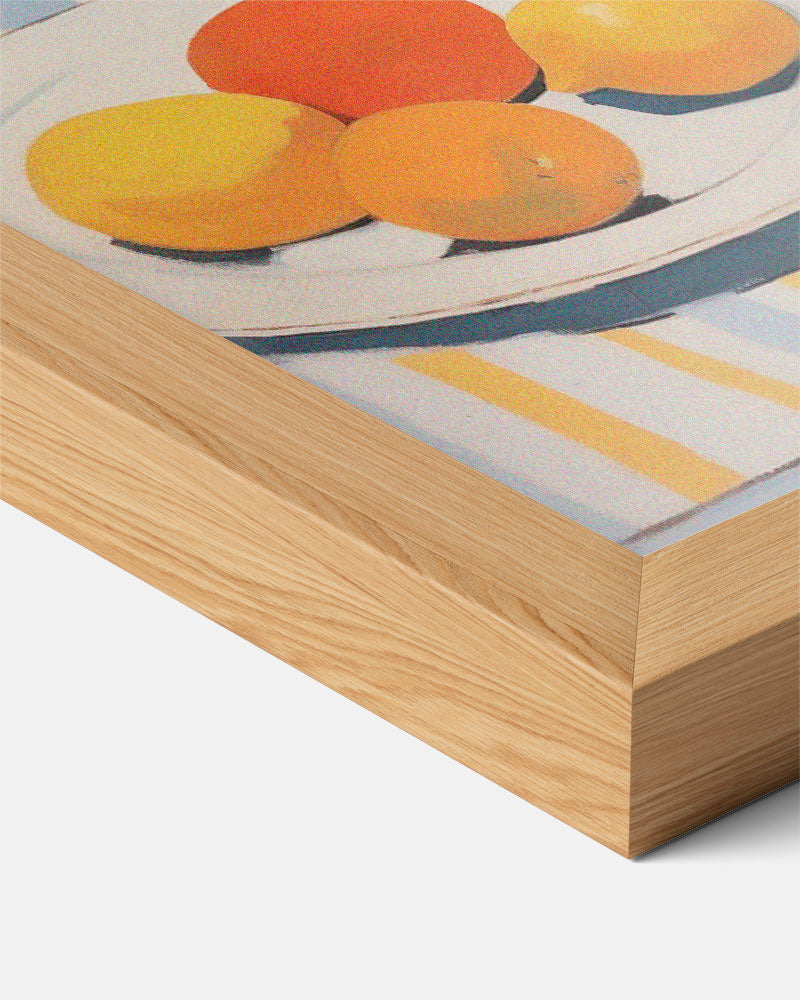 Stijlvolle Retro Fruitposter-WallArtistic