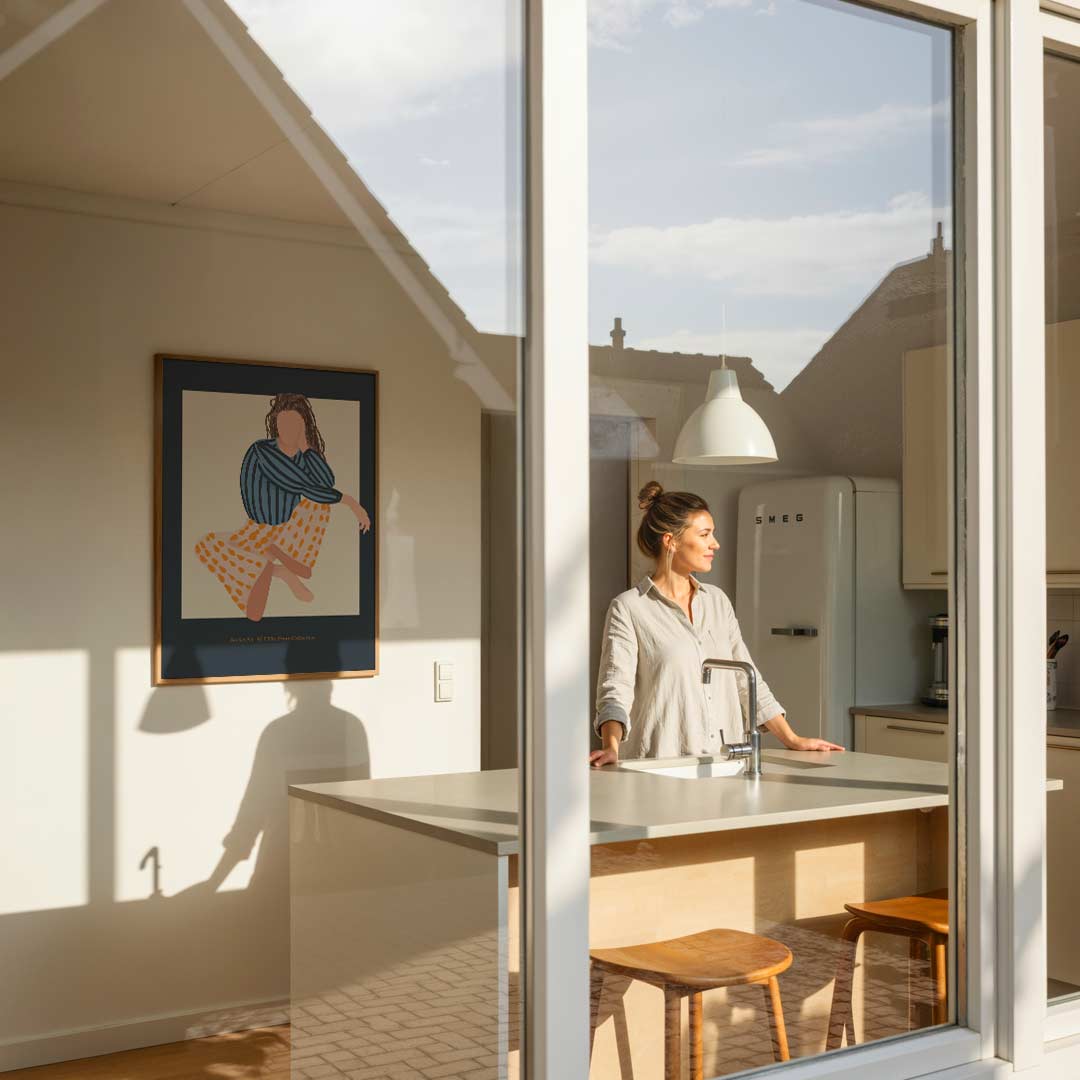 Abstracte Allure Poster-WallArtistic