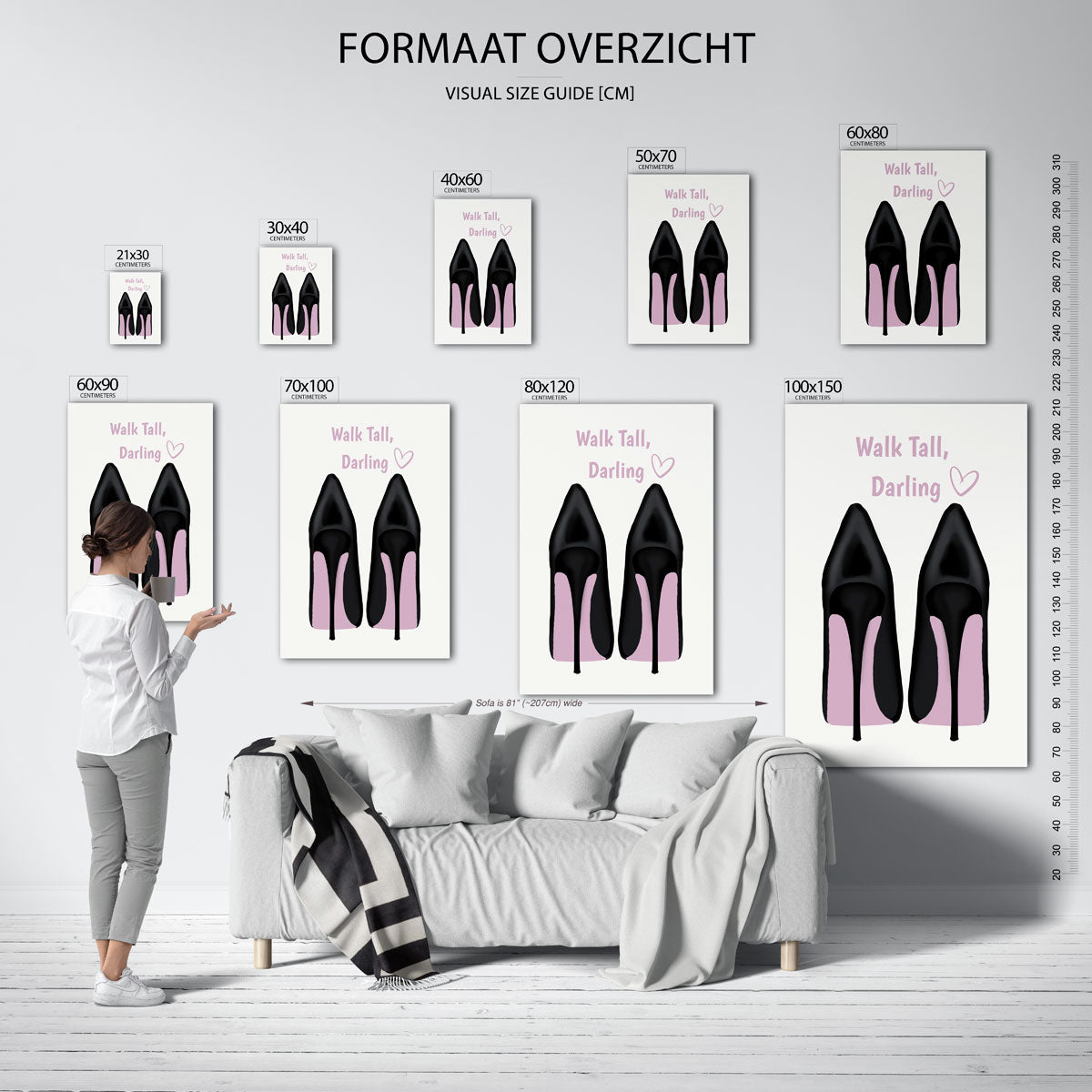 Hoge hakken Poster