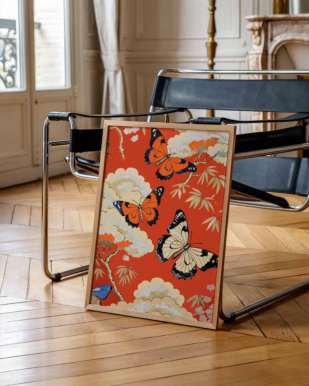 Vlinders in de Lucht Poster-WallArtistic