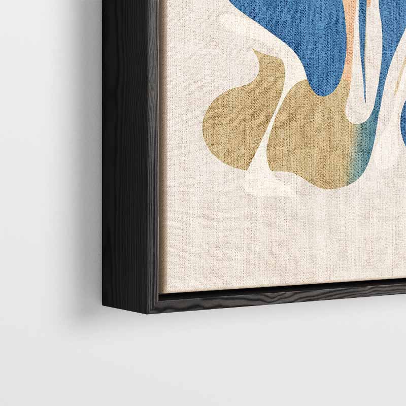Vloeiende Lijnen in Kleur Kunstwerk-canvas-dibond-plexiglas-wanddecoratie-WallArtistic