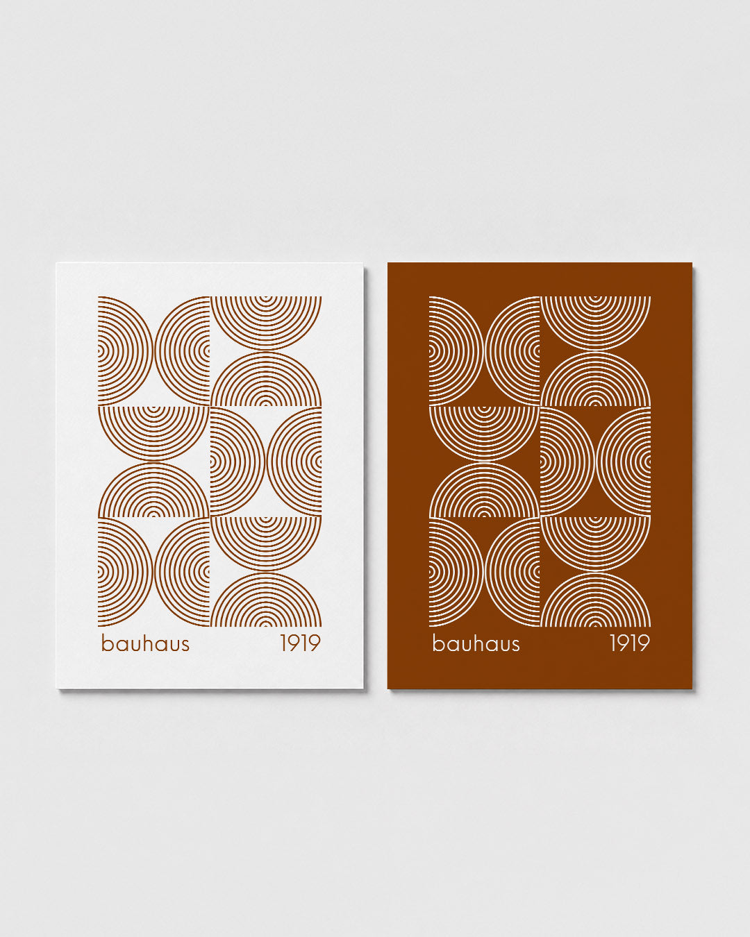 Cirkelritme en lijnen Postersets