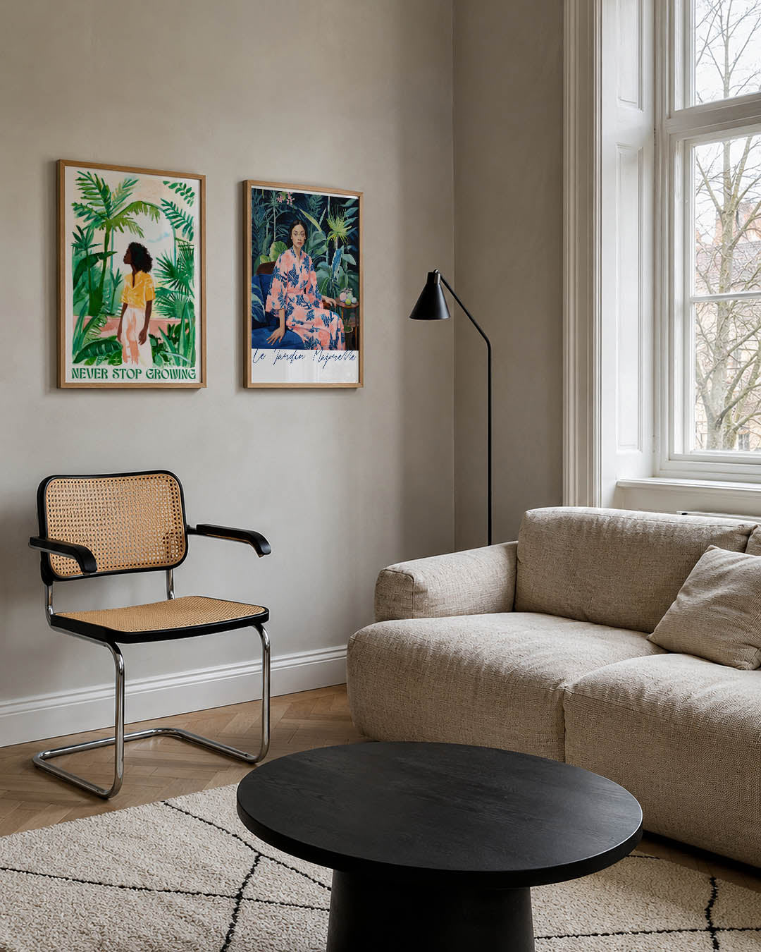 Groene groei inspiratie Posterset