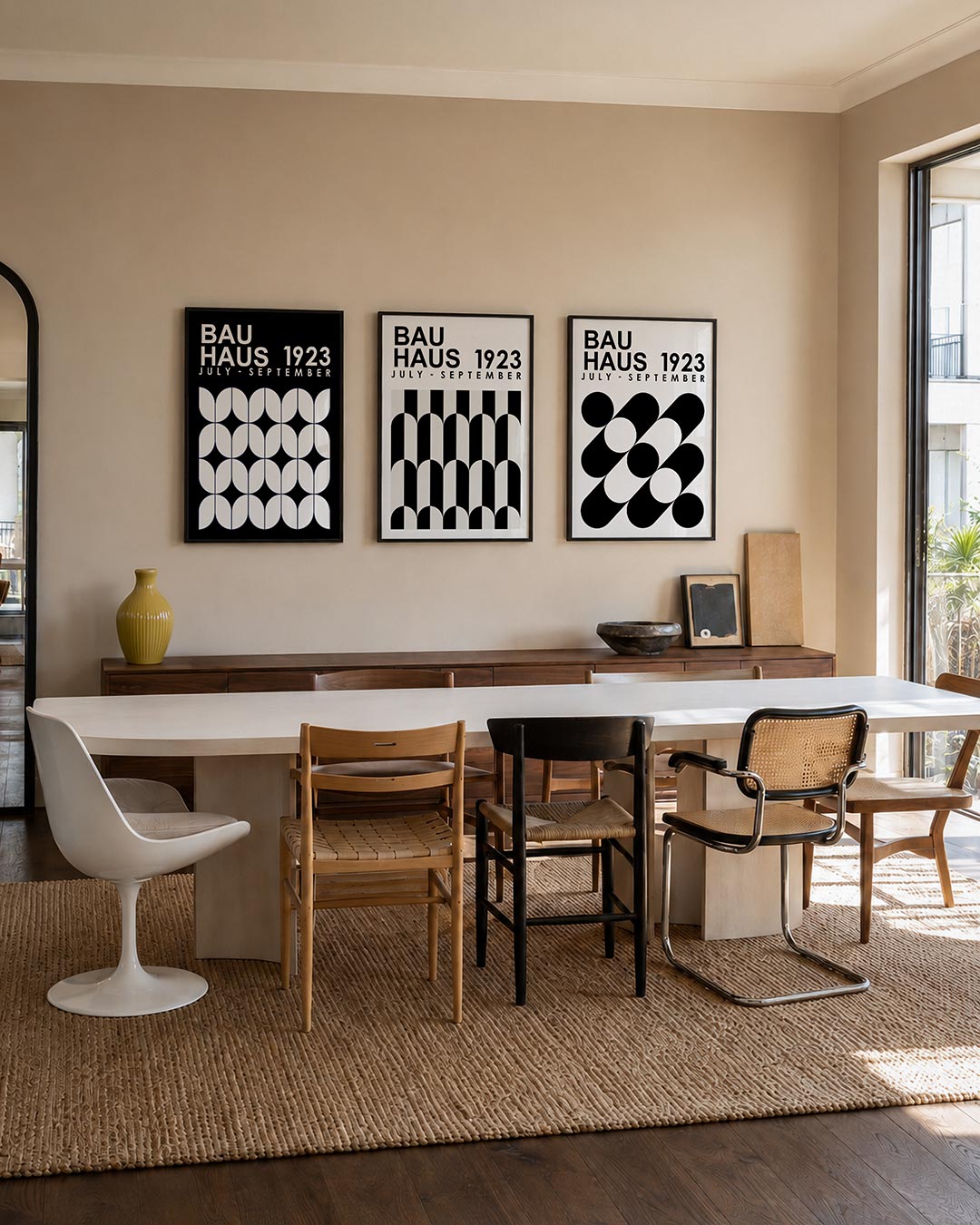 Vorm en balans Posterset
