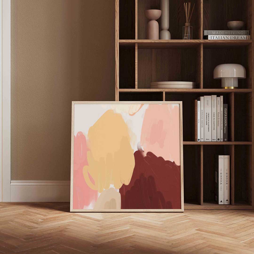 Abstracte vormen Poster