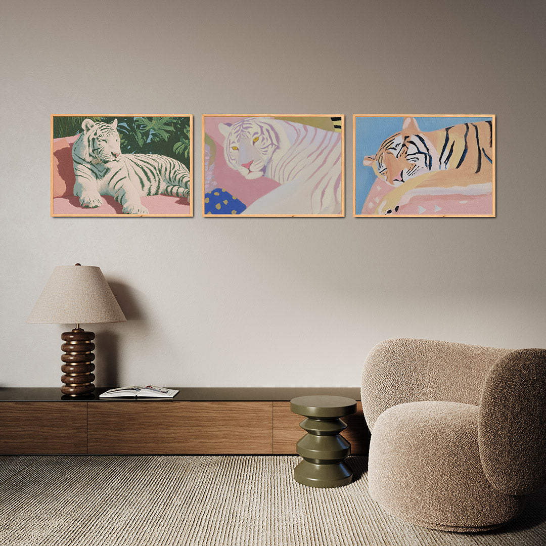 Tropische tijger Posterset
