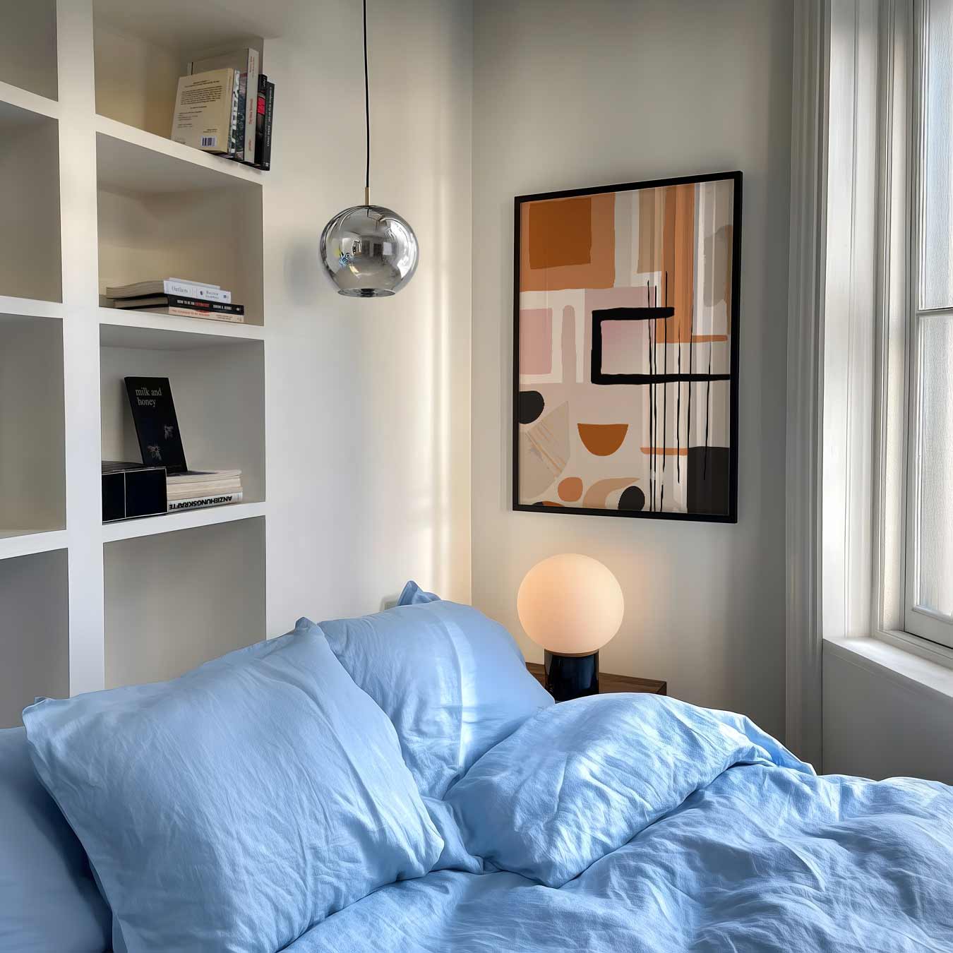 Abstracte Aardetinten Poster
