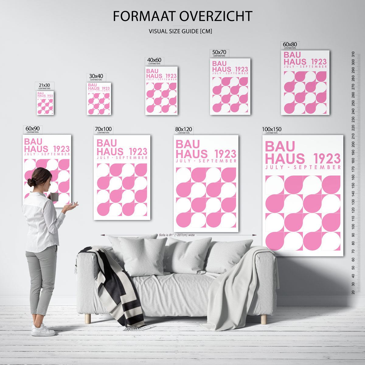 Vorm en kleur Poster