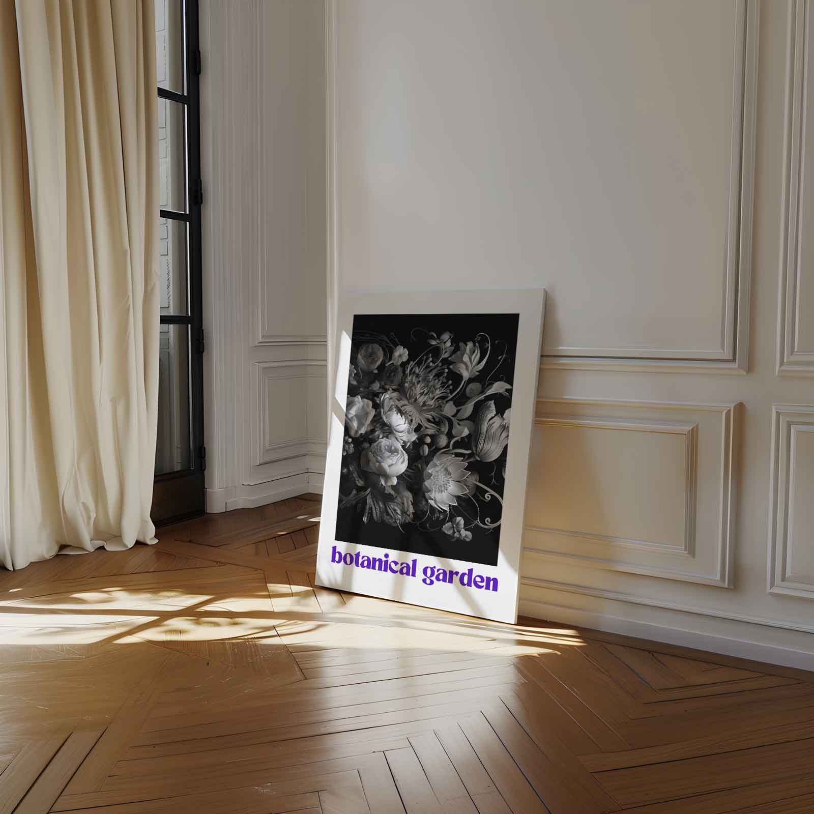 Botanische Tuin Wandkunst Kunstwerk-canvas-dibond-plexiglas-wanddecoratie-WallArtistic