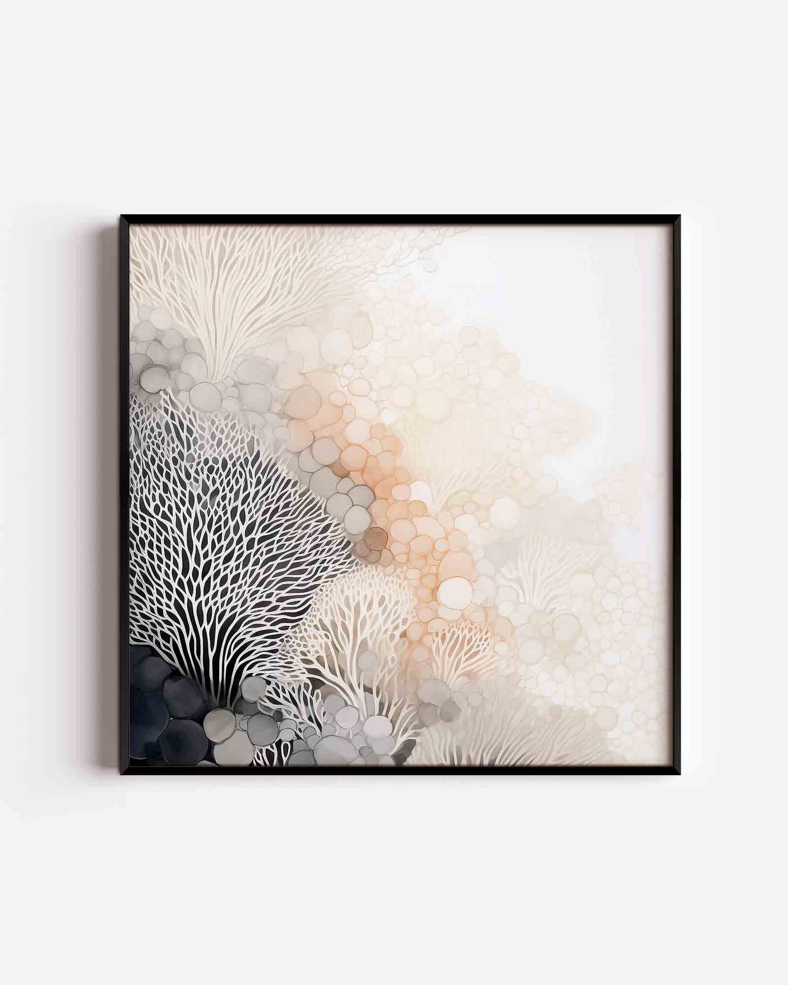 Abstracte vormen Poster