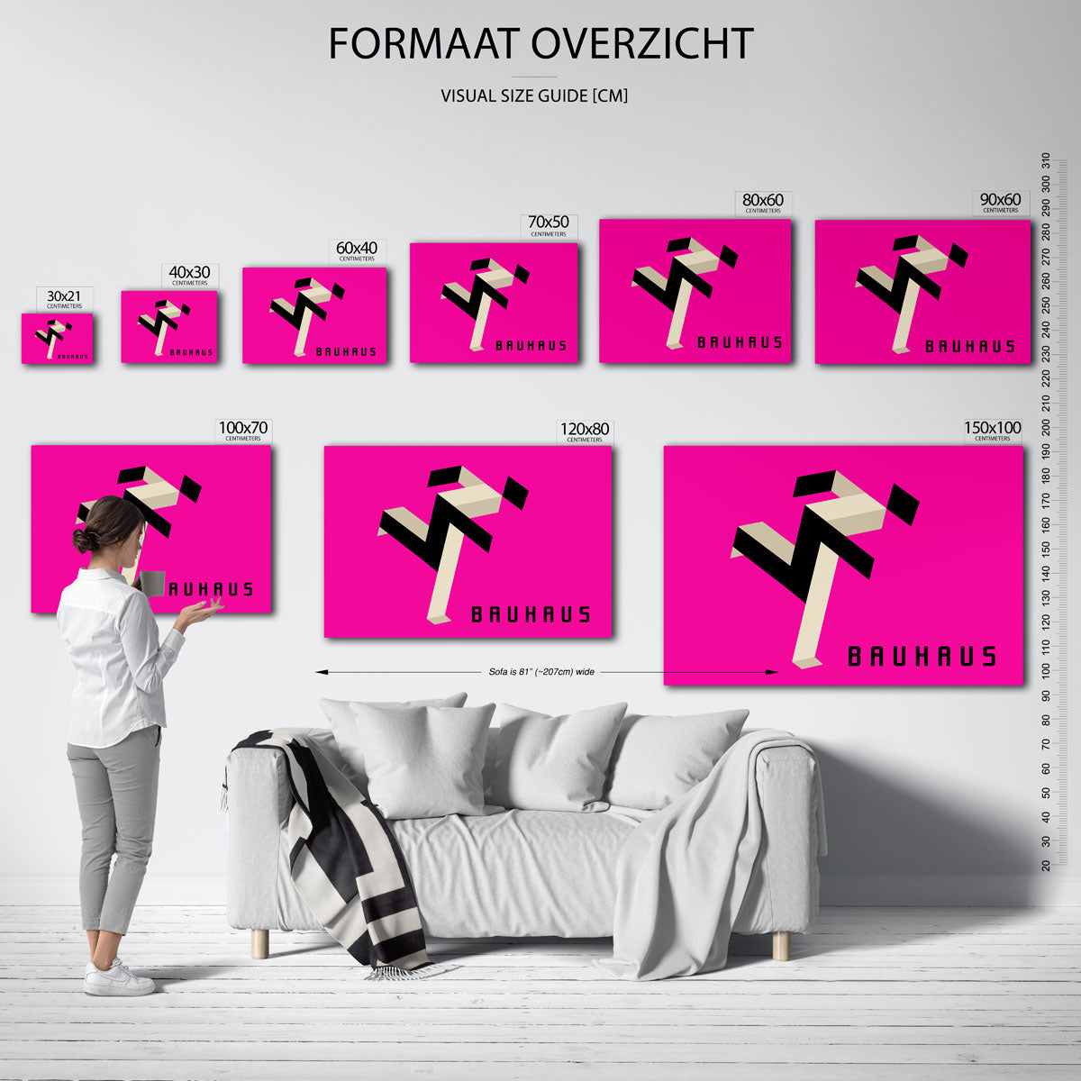 Vormen en vlakken Poster