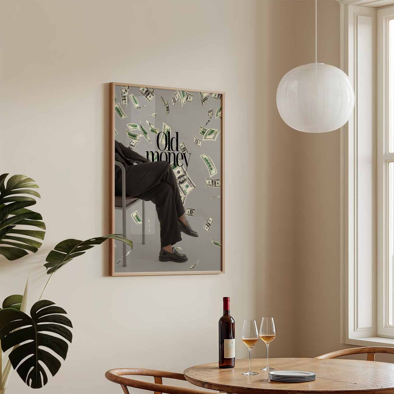 Old Money Poster-WallArtistic