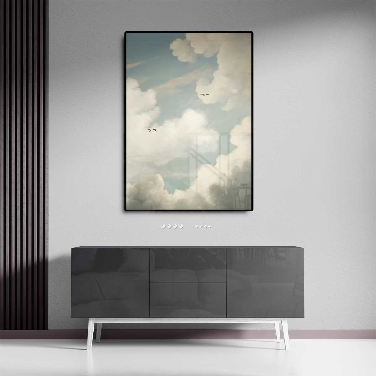 Dromerige Hemel Kunstwerk-canvas-dibond-plexiglas-wanddecoratie-WallArtistic