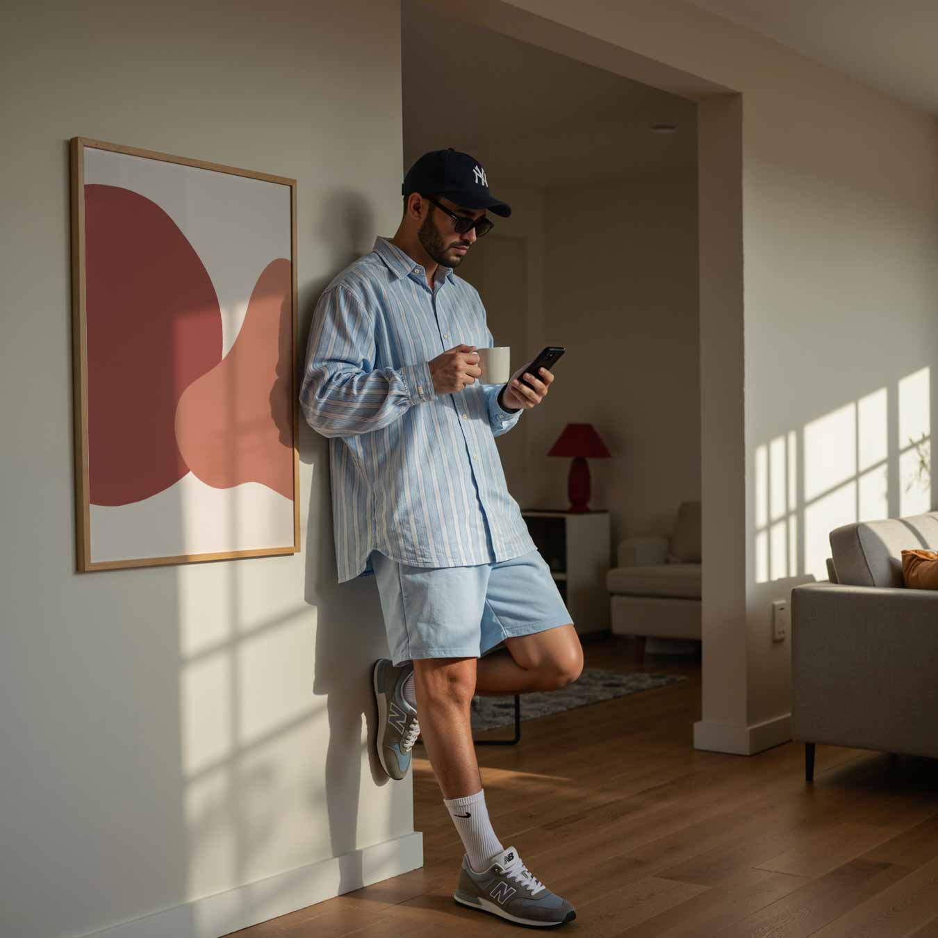 Organische Vormen Poster-WallArtistic