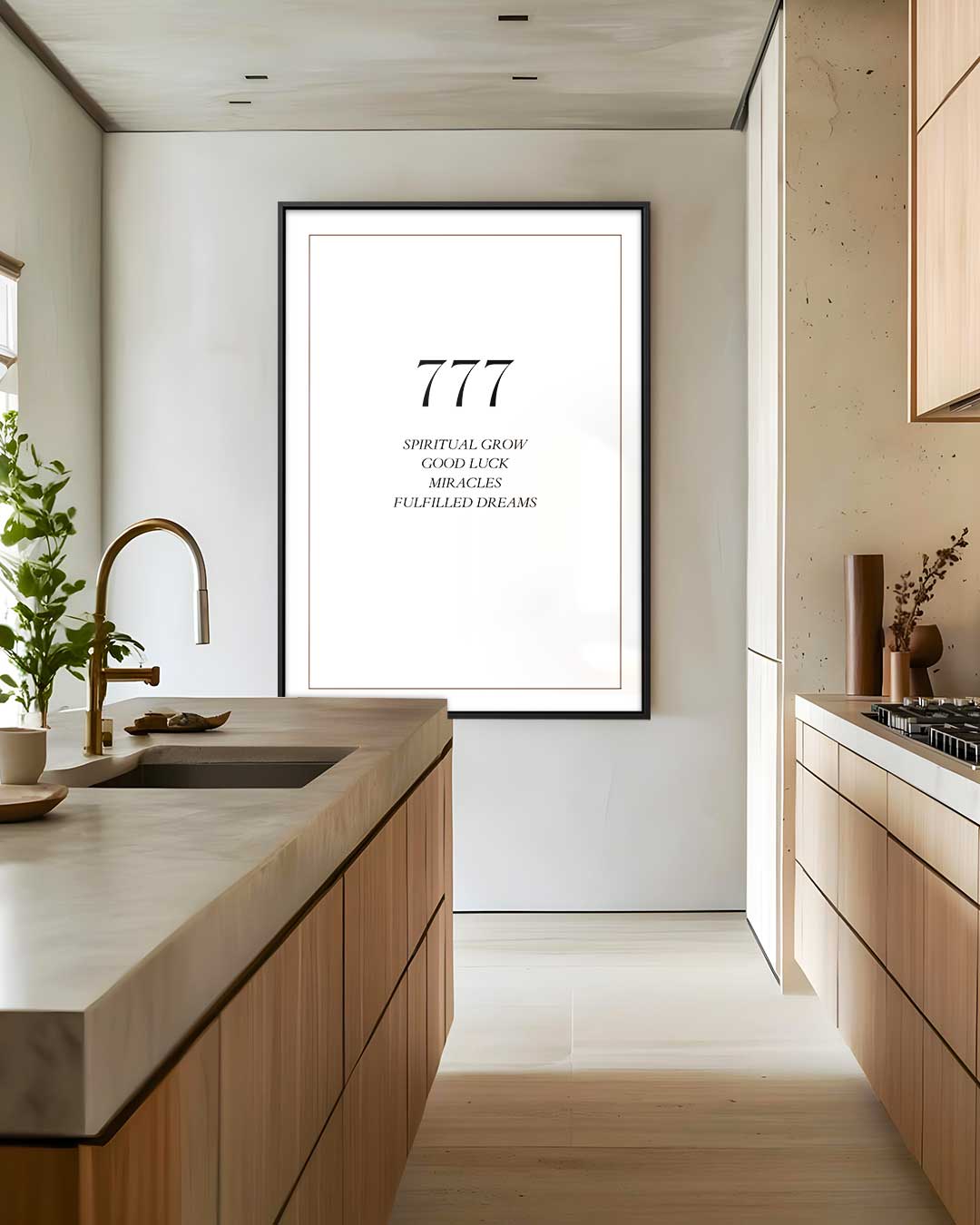 Inspirerende 777 Poster Kunstwerk-canvas-dibond-plexiglas-wanddecoratie-WallArtistic