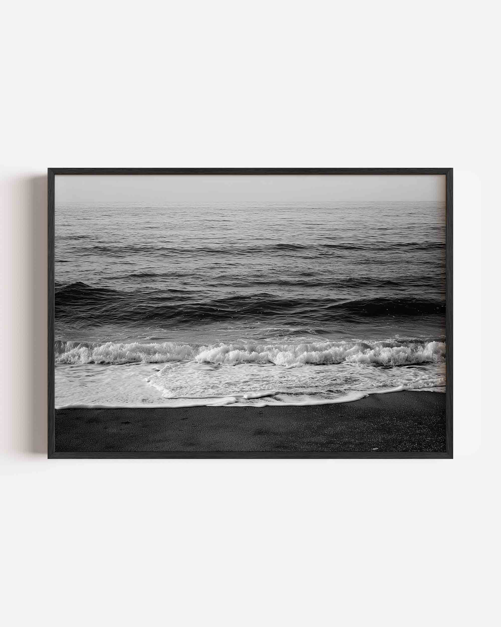 Golven aan de kust Poster