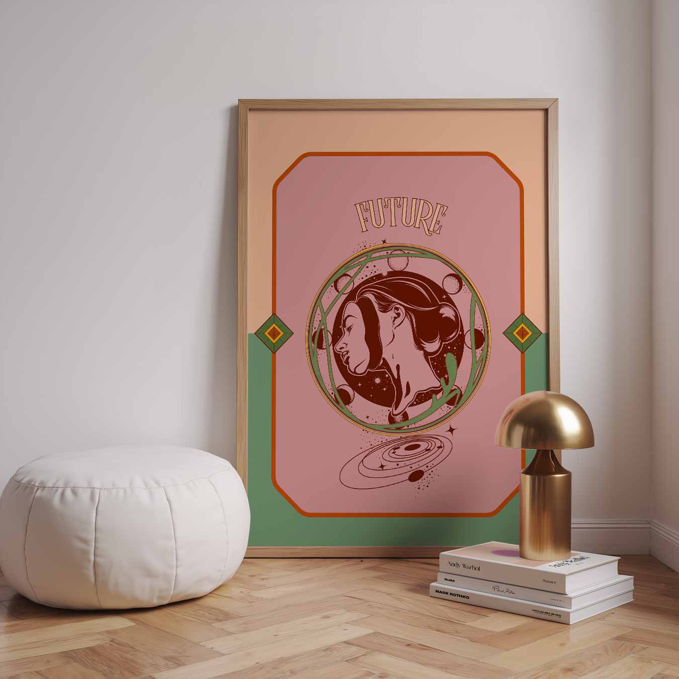 Toekomstige Vibes Poster