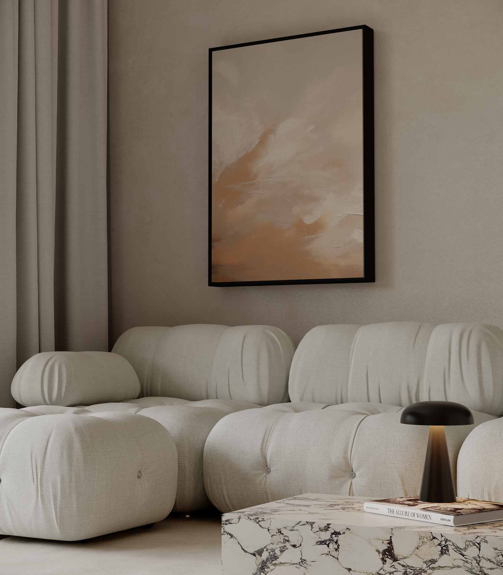 Hemelse Horizon Kunstwerk-canvas-dibond-plexiglas-wanddecoratie-WallArtistic