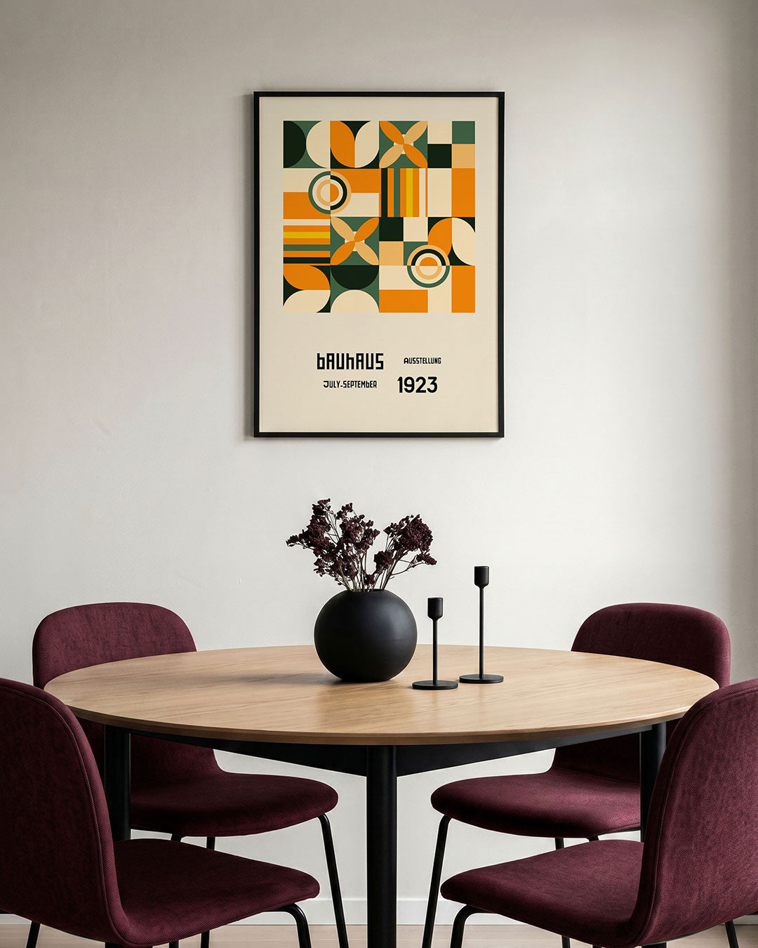 Vorm en kleurenspel Poster