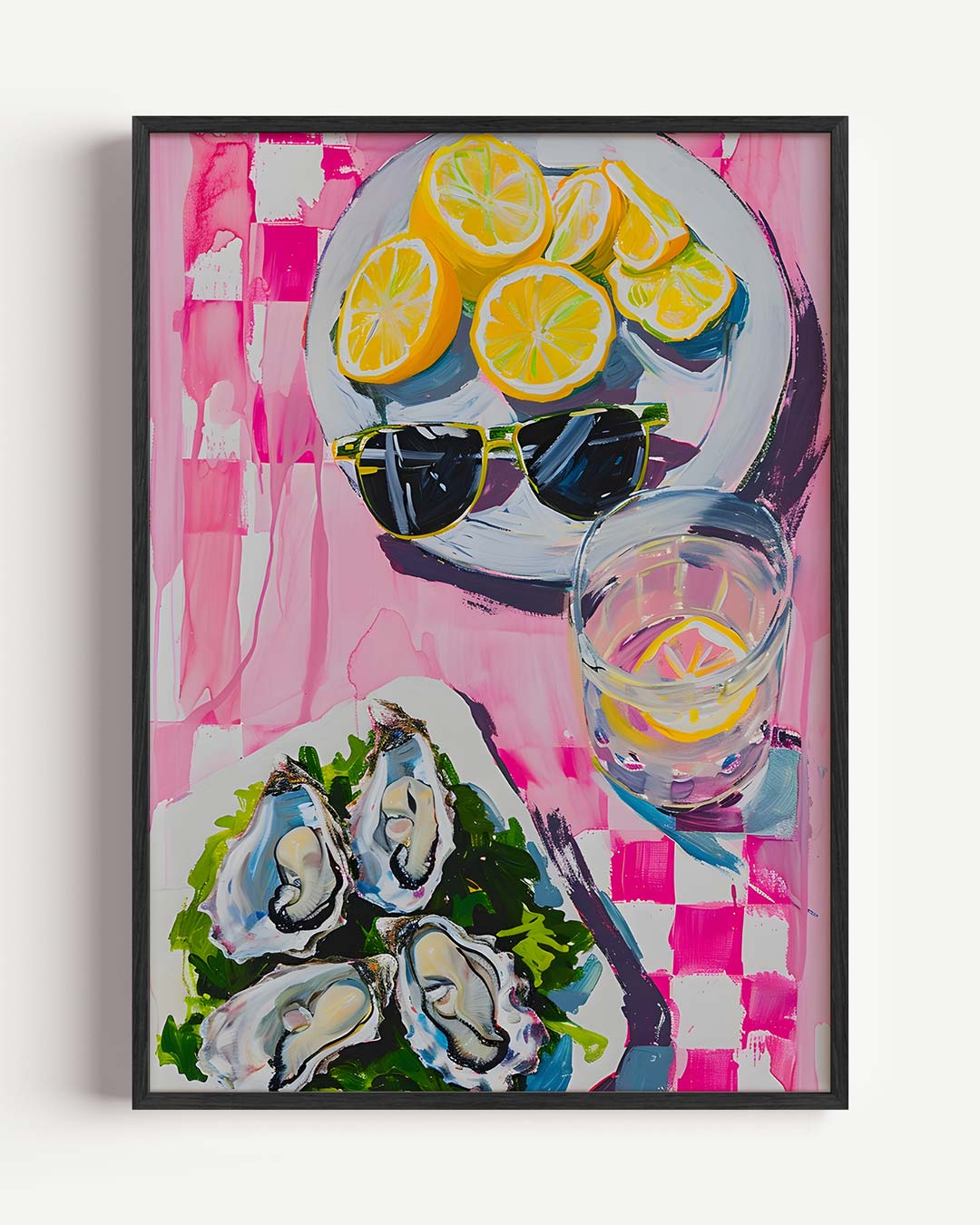 Zomerse Picknick Poster-WallArtistic