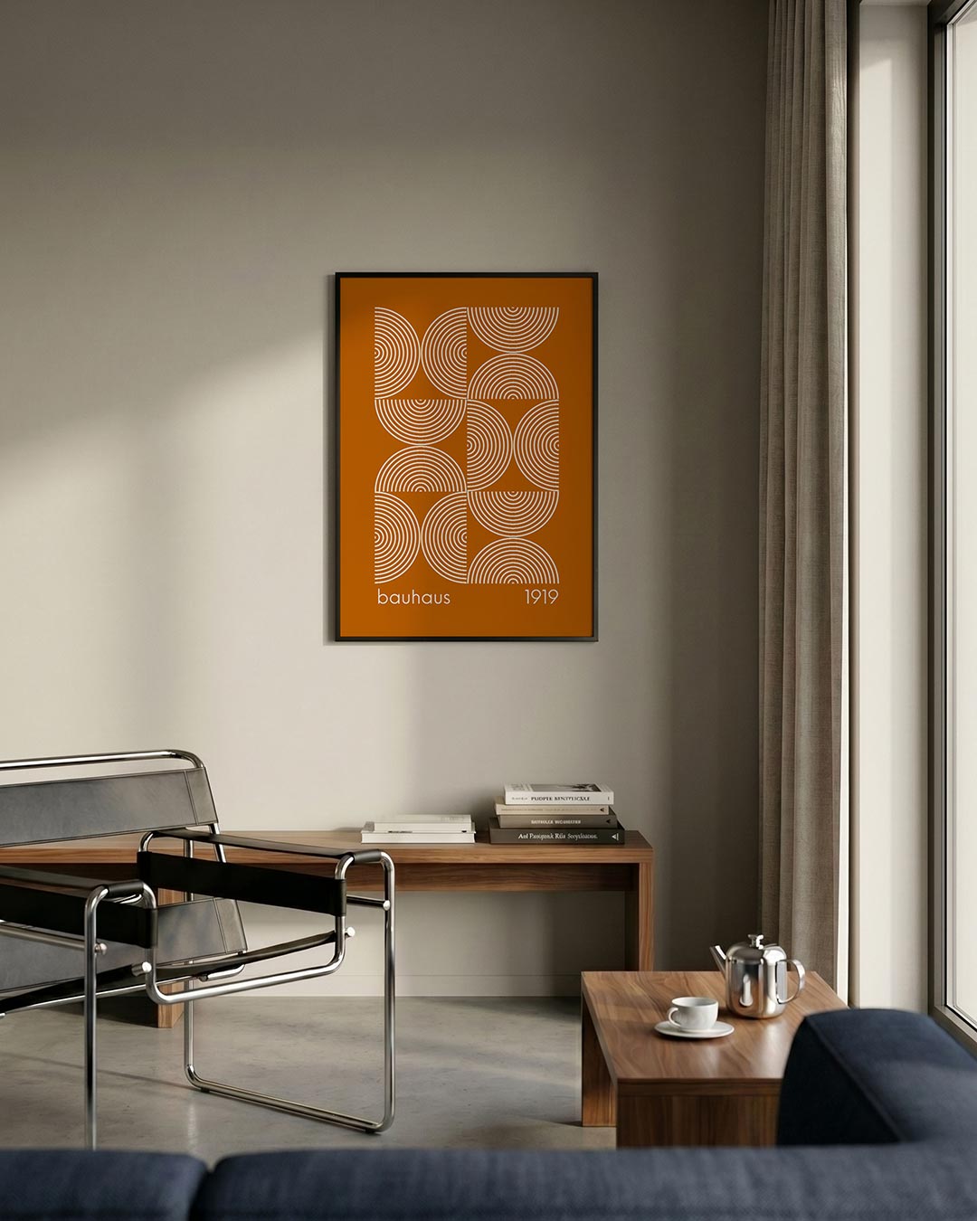 Cirkelpatroon ritme Poster