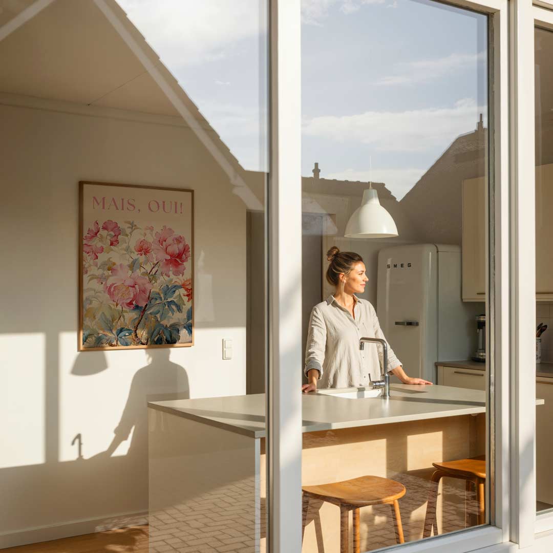 Romantische Bloemenpracht Poster-WallArtistic