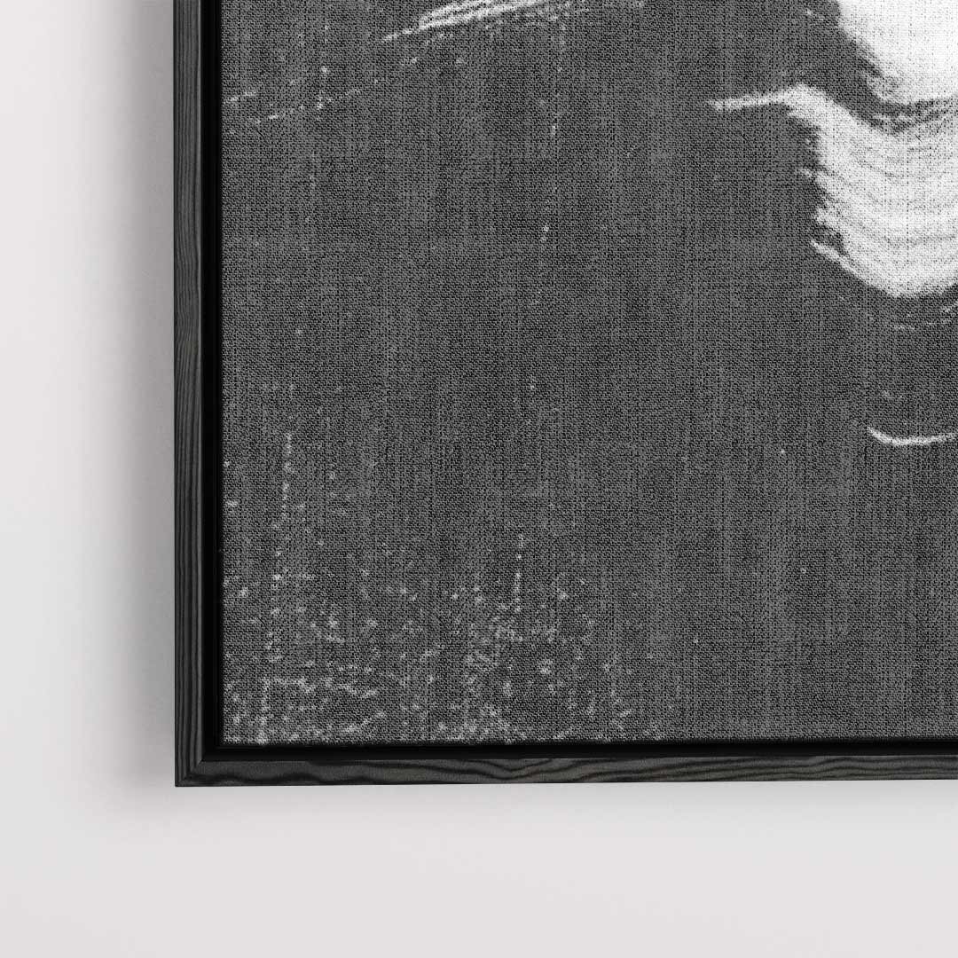 Modern Abstracte Zwart-Wit Print Kunstwerk-canvas-dibond-plexiglas-wanddecoratie-WallArtistic