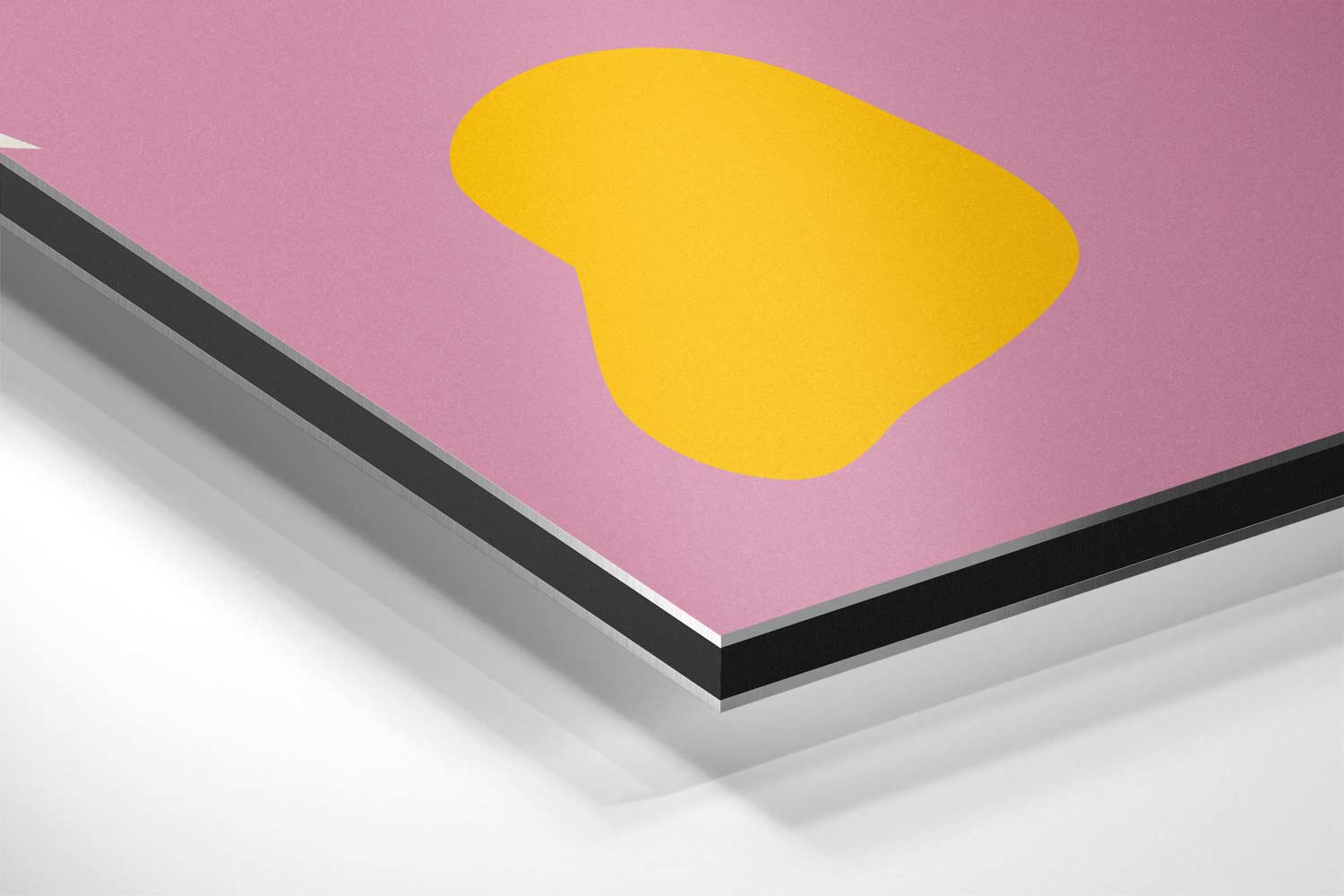 Vrolijke Bloemen Abstract Kunstwerk-canvas-dibond-plexiglas-wanddecoratie-WallArtistic