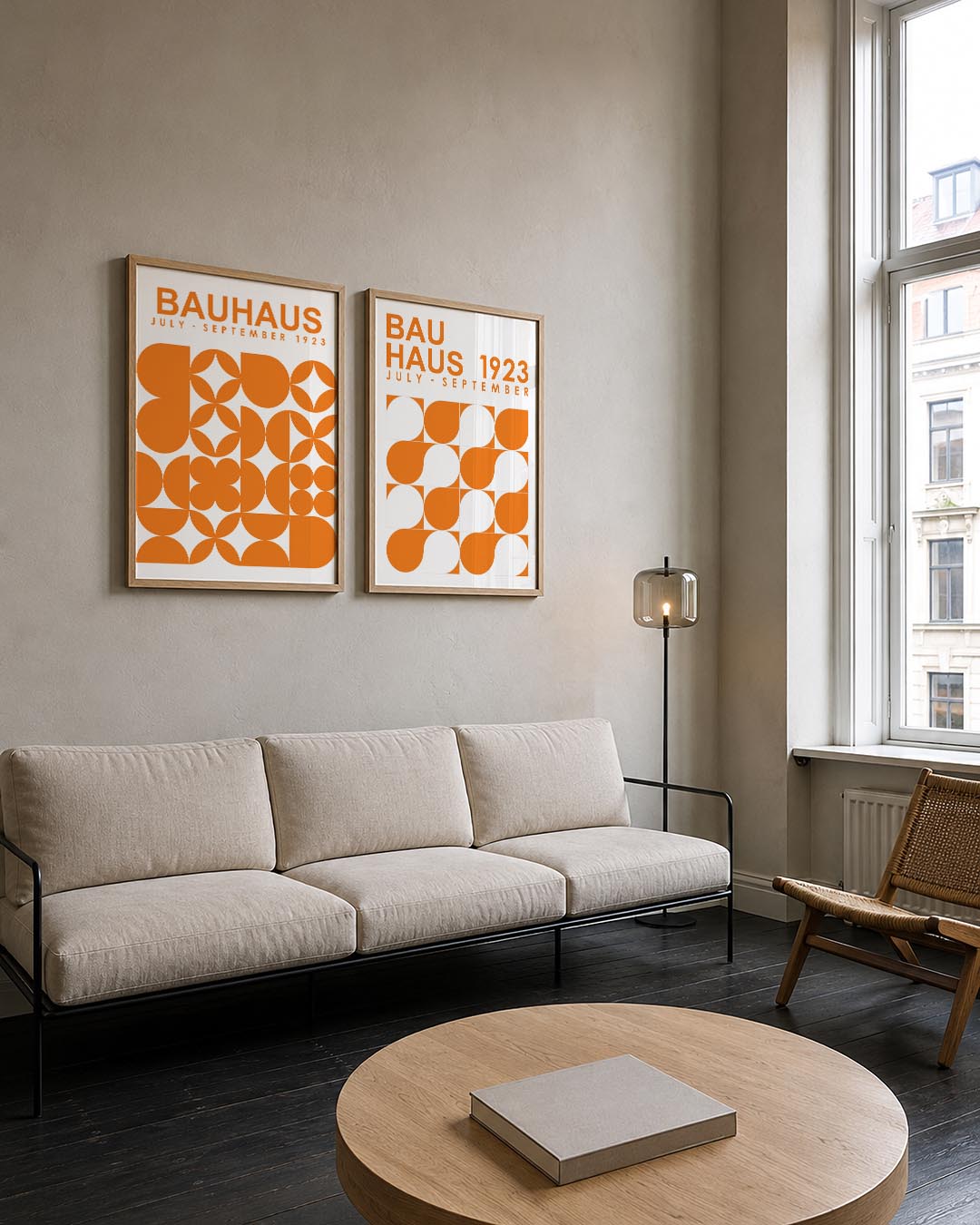 Vormenspel en kleur Posterset