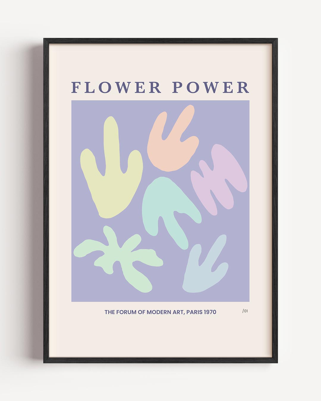 Flower Power Kunstposter-WallArtistic