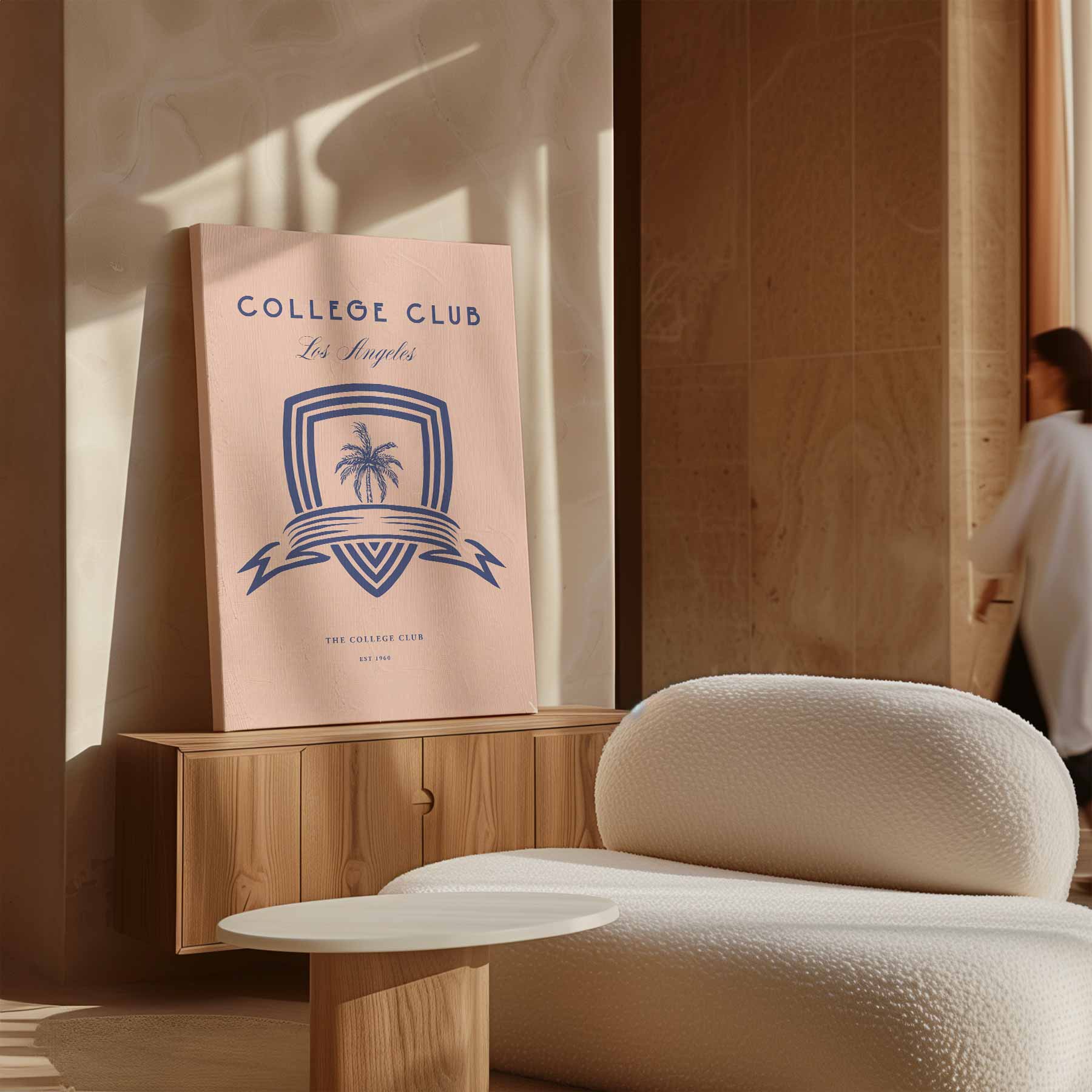 College Club Los Angeles Poster