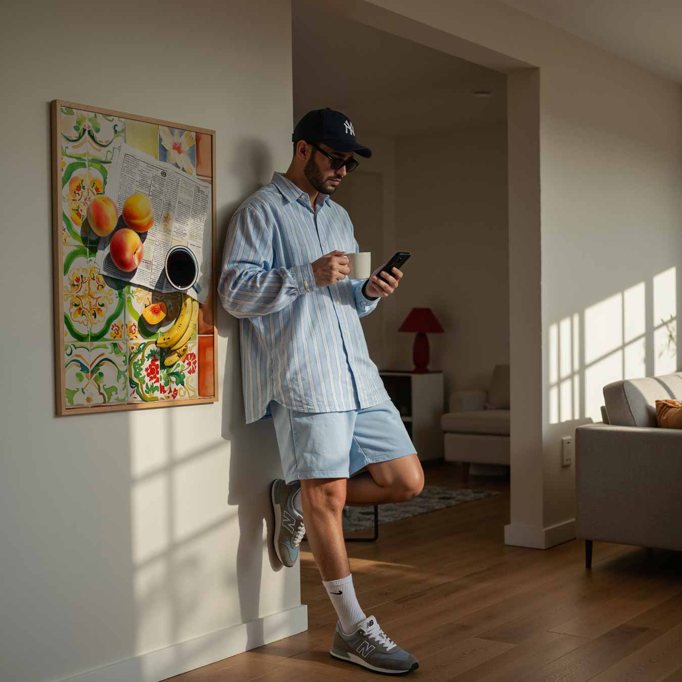 Kleurrijke Keuken Taferelen Poster-WallArtistic