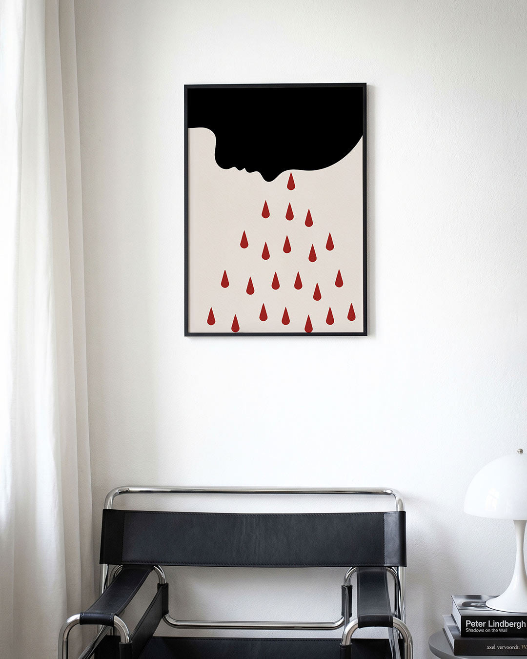 Vorm en contrast Poster