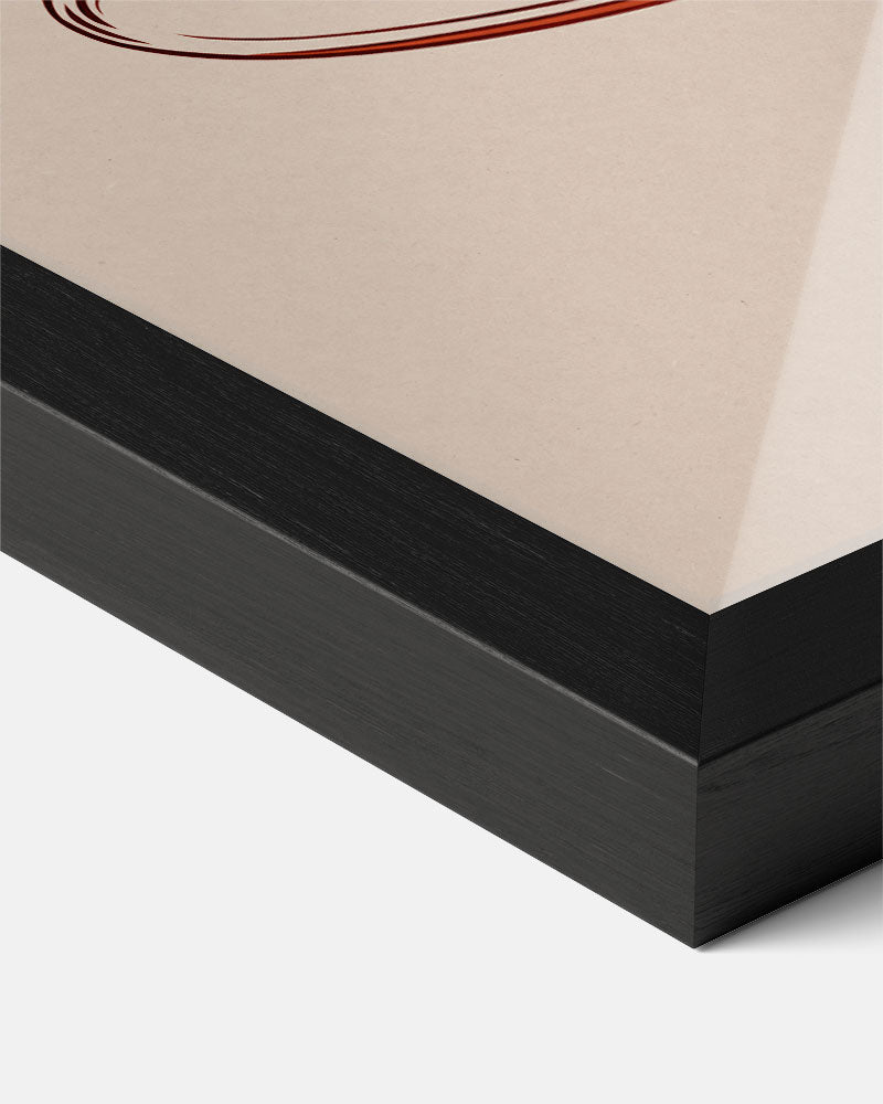 Stijlvolle Wijn en Dineer Poster-WallArtistic