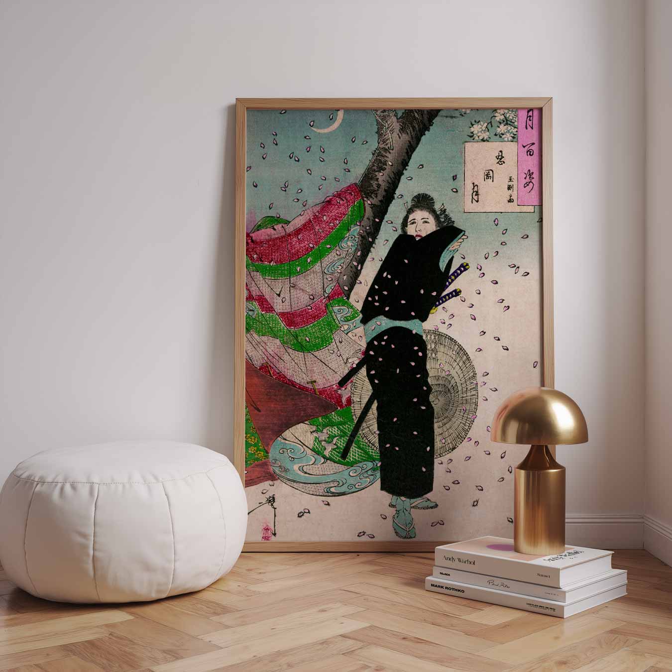 Japanse Romantiek in Bloesem Poster-WallArtistic