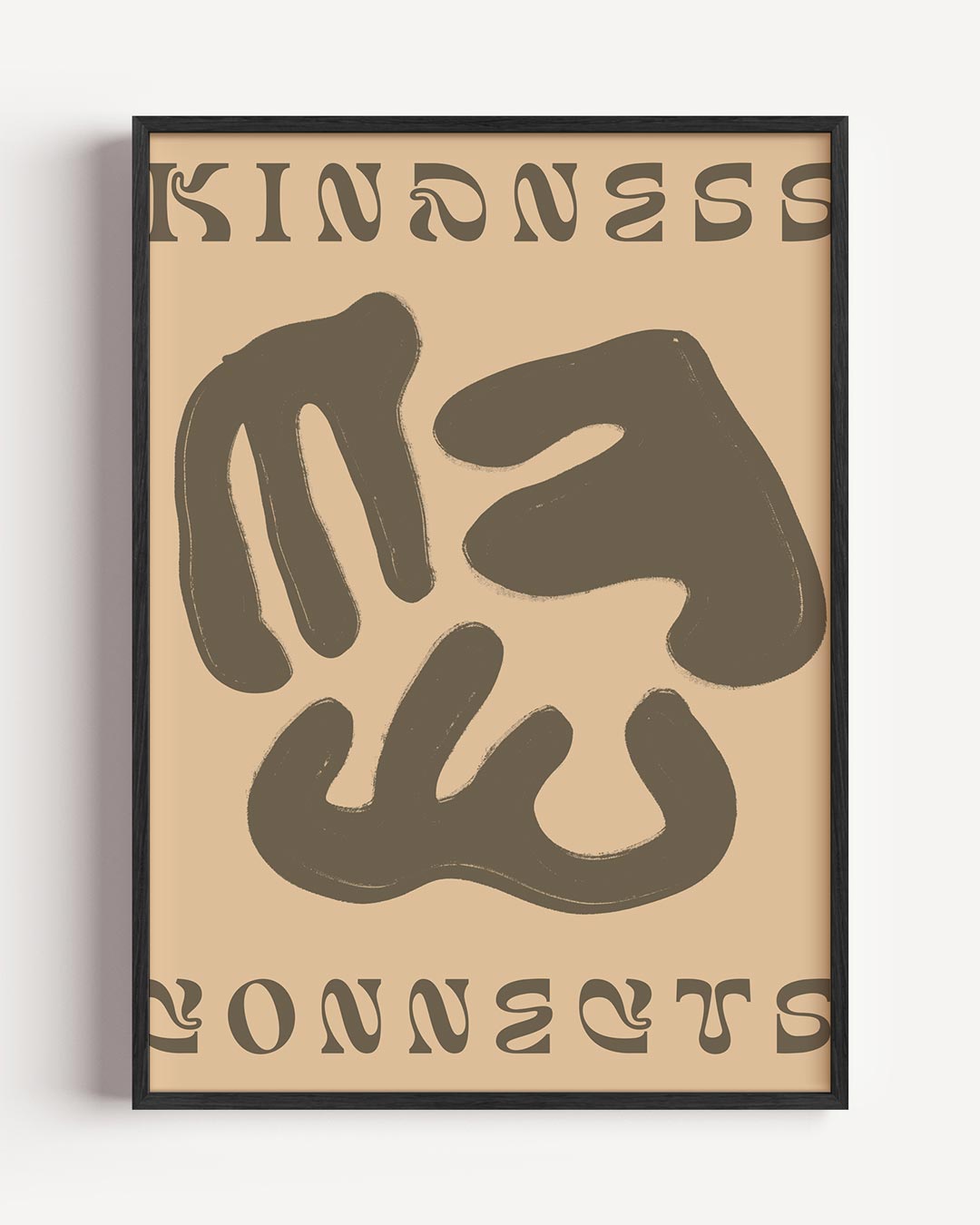 Verbinding door Vriendelijkheid Poster-WallArtistic