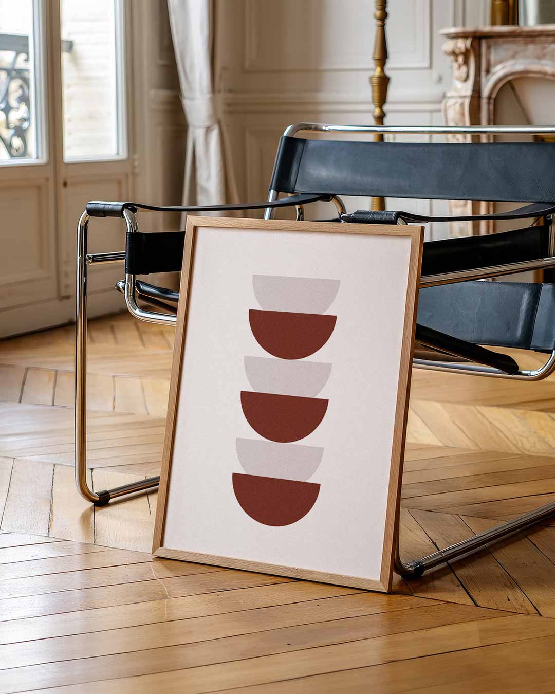 Moderne Geometrische Kunstposter-WallArtistic