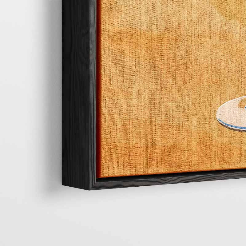 Glas in Kleurenspel Kunstwerk-canvas-dibond-plexiglas-wanddecoratie-WallArtistic