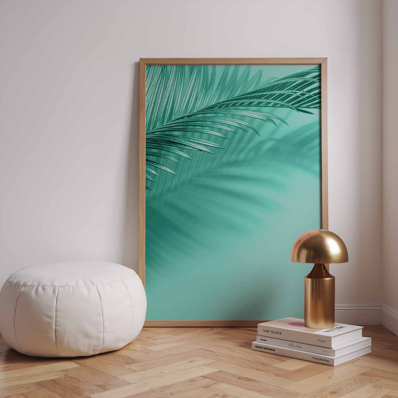Tropical Leaf Dreams Poster