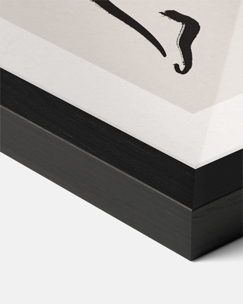 Minimalistische Stijlvolle Lijntekening Poster-WallArtistic