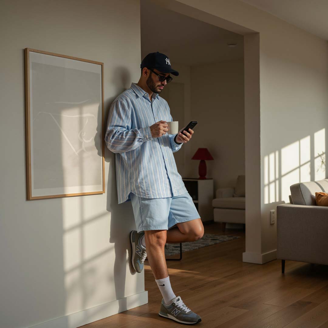 Minimalistische Lijntekening Poster-WallArtistic